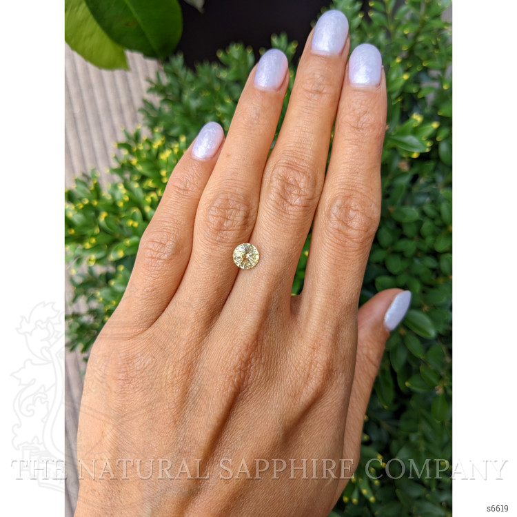 1.63 Ct. Yellow Sapphire from Ceylon (Sri Lanka)