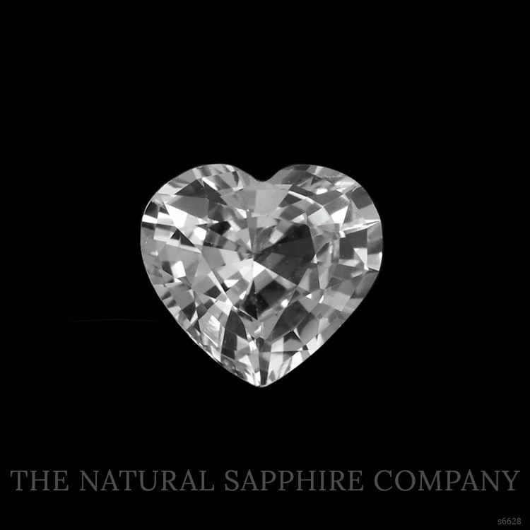 1.10 Ct. White Sapphire from Ceylon (Sri Lanka)