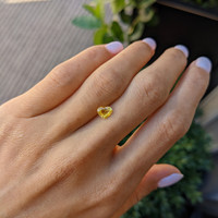 1.03 Ct. Yellow Sapphire from Ceylon (Sri Lanka) Life Style