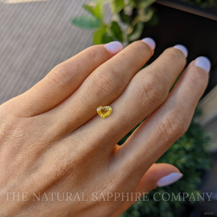 1.03 Ct. Yellow Sapphire from Ceylon (Sri Lanka)