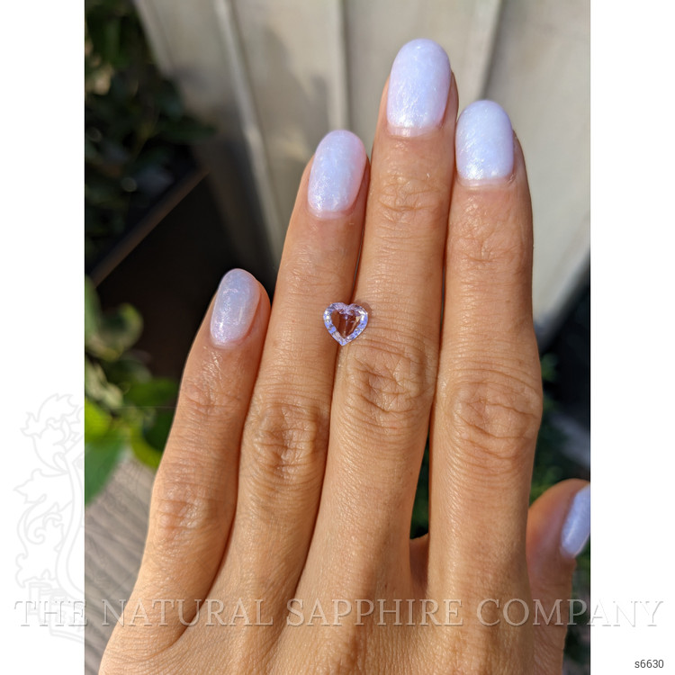 1.10 Ct. Purplish Pink Sapphire from Ceylon (Sri Lanka)