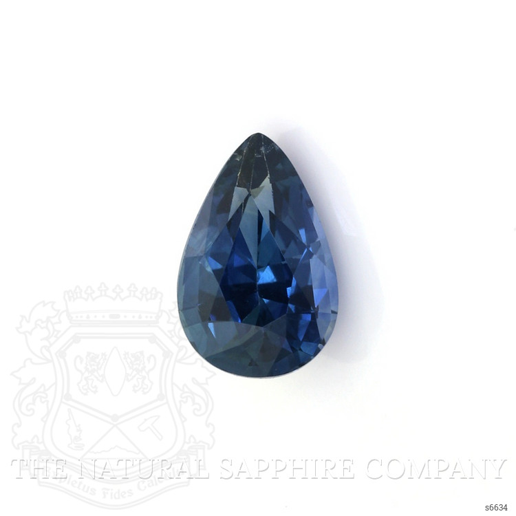 1.13 Ct. Greenish Blue Sapphire from Ceylon (Sri Lanka)