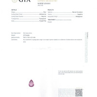 2.37 Ct. Pink Sapphire from Madagascar Scan Report