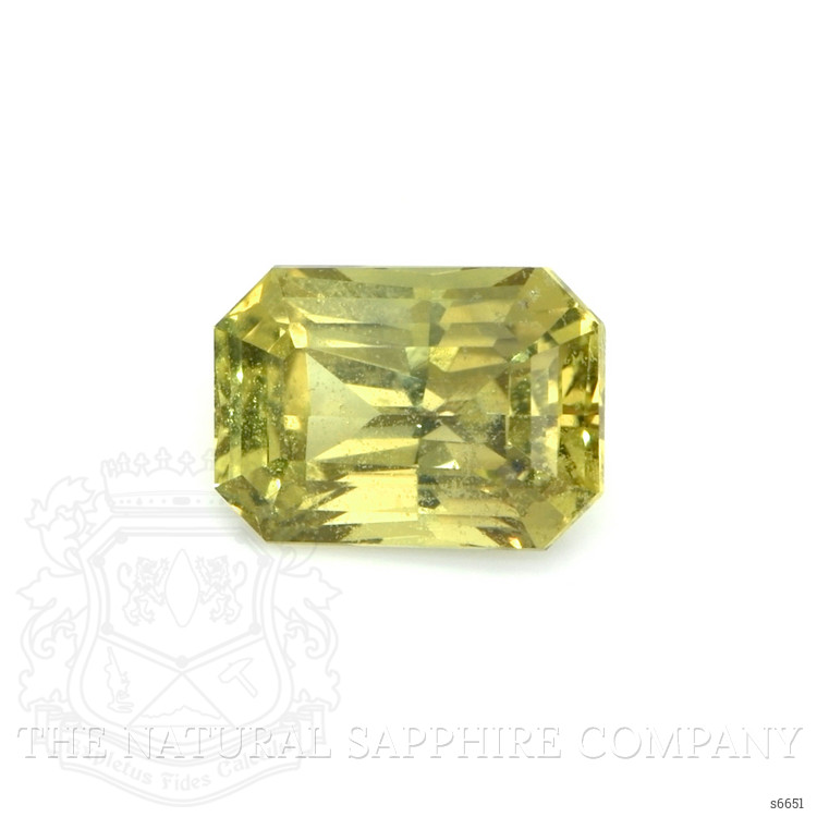 1.24 Ct. Yellowish Green Sapphire from Madagascar