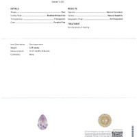3.29 Ct. Pink Sapphire from Ceylon (Sri Lanka) Scan Report