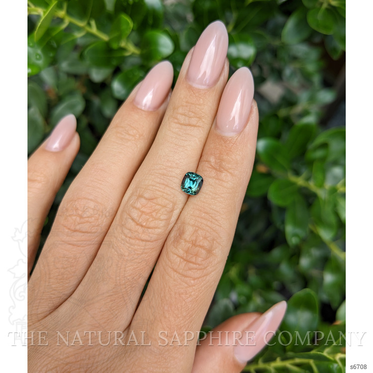 1.19 Ct. Bluish Green Sapphire from Madagascar