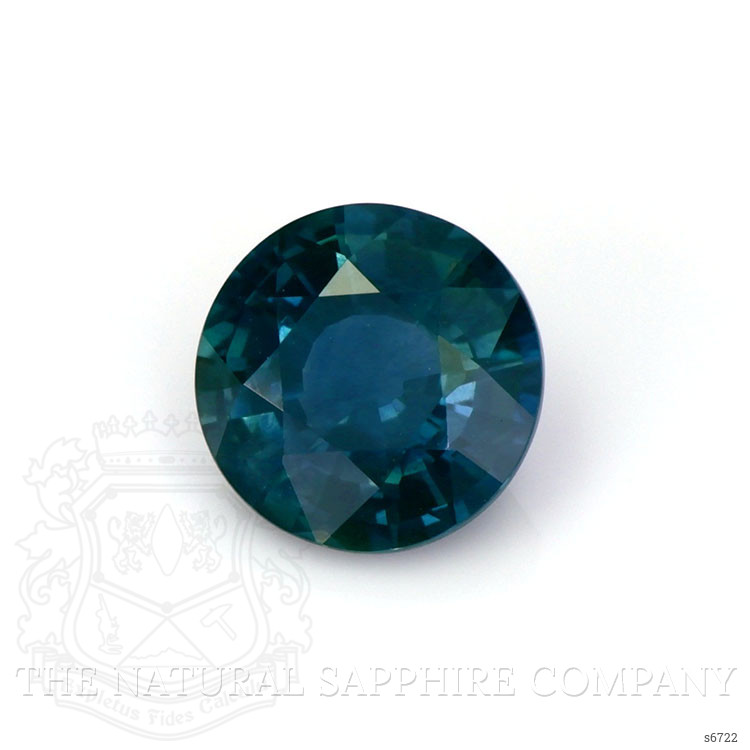 1.38 Ct. Greenish Blue Sapphire from Ceylon (Sri Lanka)