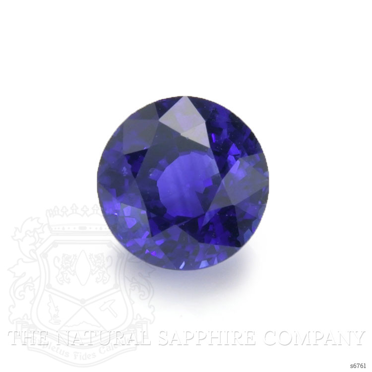 1.67 Ct. Purplish Blue Sapphire from Ceylon (Sri Lanka)