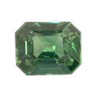 1.24 Ct. Bluish Green Sapphire from Ceylon (Sri Lanka) Video