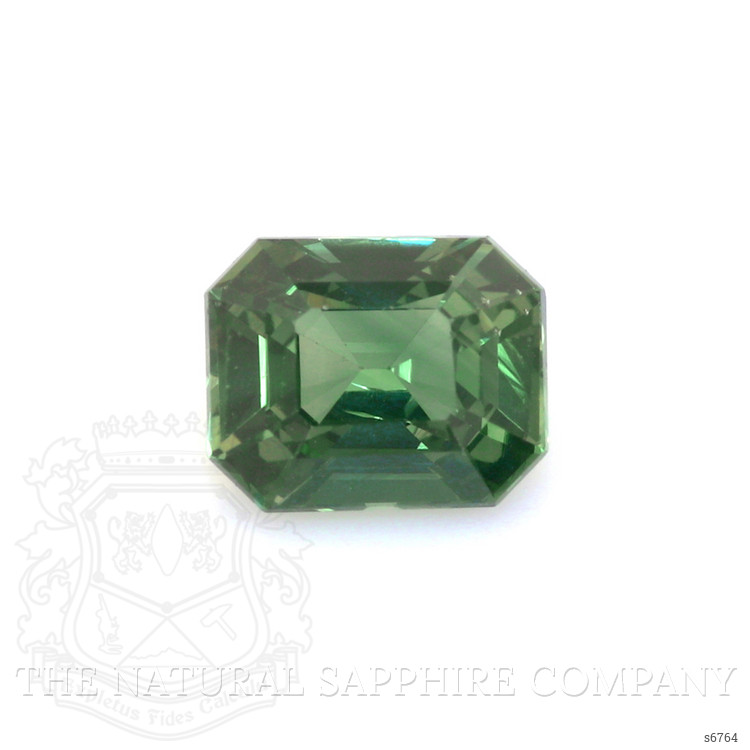 1.24 Ct. Bluish Green Sapphire from Ceylon (Sri Lanka)