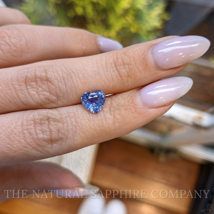 2.07 Ct. Blue Sapphire from Ceylon (Sri Lanka)