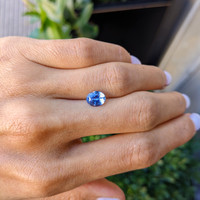 1.97 Ct. Blue Sapphire from Ceylon (Sri Lanka) Life Style
