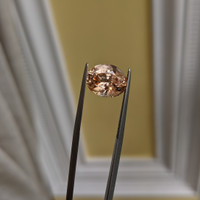 4.80 Ct. Peach Sapphire from Ceylon (Sri Lanka) Life Style