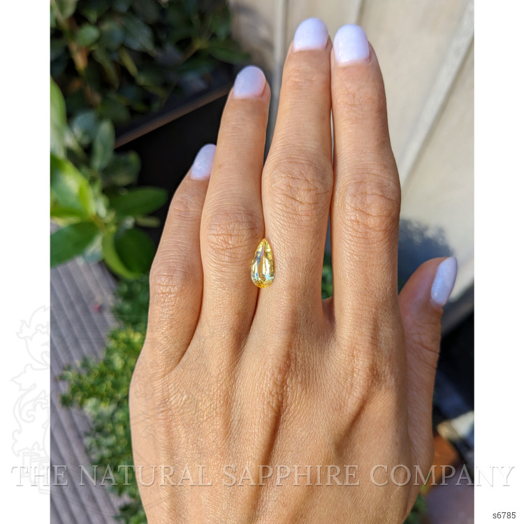 1.94 Ct. Yellow Sapphire from Ceylon (Sri Lanka)