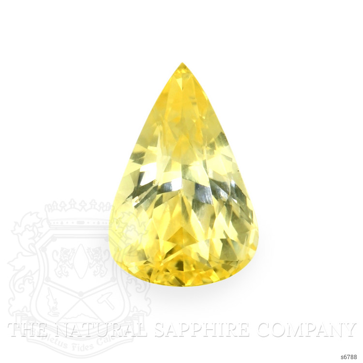 3.23 Ct. Yellow Sapphire from Ceylon (Sri Lanka)