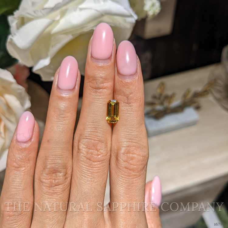 2.05 Ct. Yellow Sapphire from Ceylon (Sri Lanka)