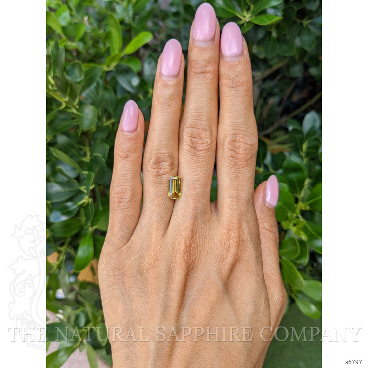 2.05 Ct. Yellow Sapphire from Ceylon (Sri Lanka)