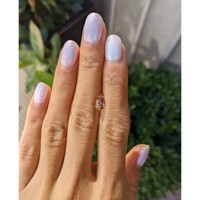 1.58 Ct. Orangish Brown Sapphire from Ceylon (Sri Lanka) Life Style