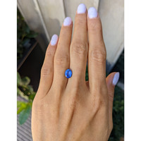 1.94 Ct. Blue Sapphire from Ceylon (Sri Lanka) Life Style