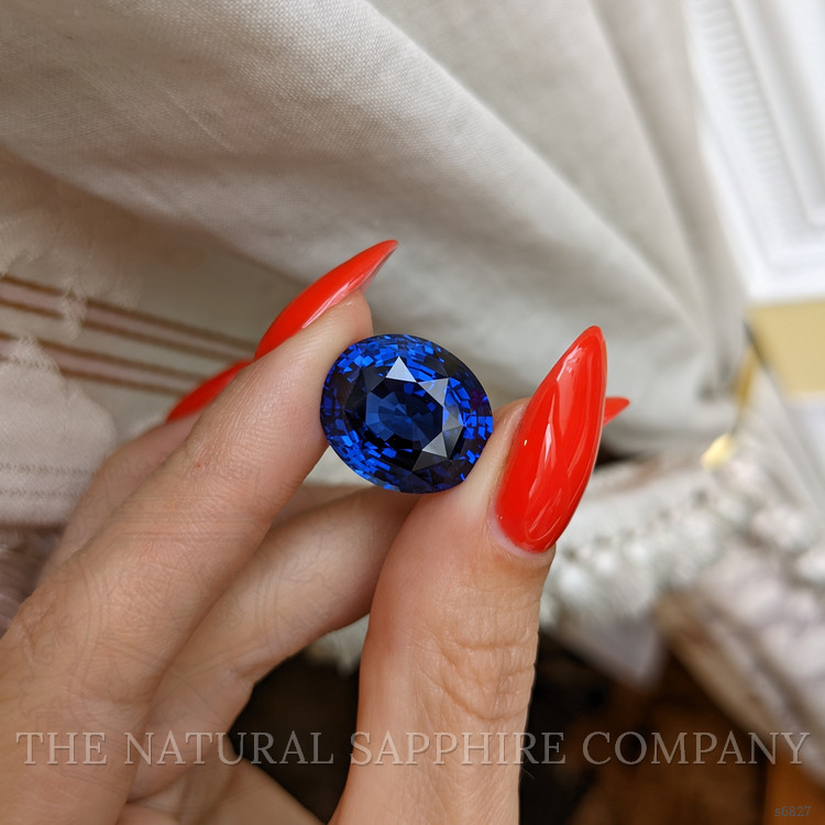 18.06 Ct. Blue Sapphire from Ceylon (Sri Lanka)