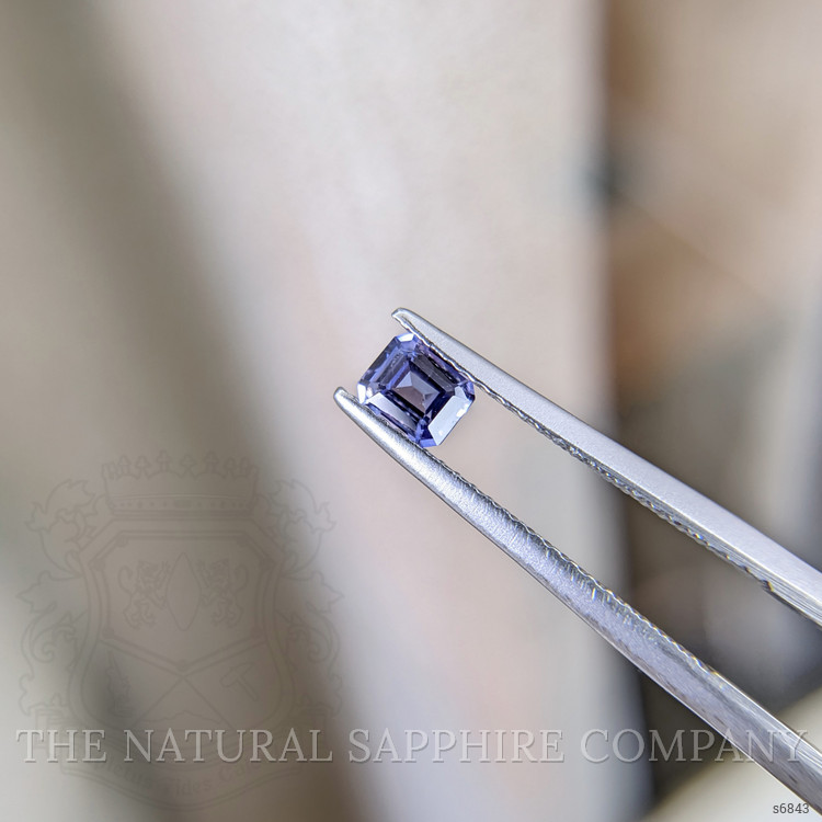 0.45 Ct. Violet Sapphire from Ceylon (Sri Lanka)