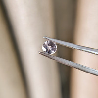 0.44 Ct. Peach Sapphire from Ceylon (Sri Lanka) Life Style