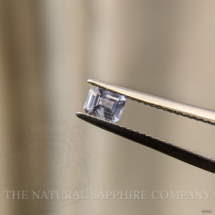 0.49 Ct. Greyish Blue Sapphire from Ceylon (Sri Lanka)