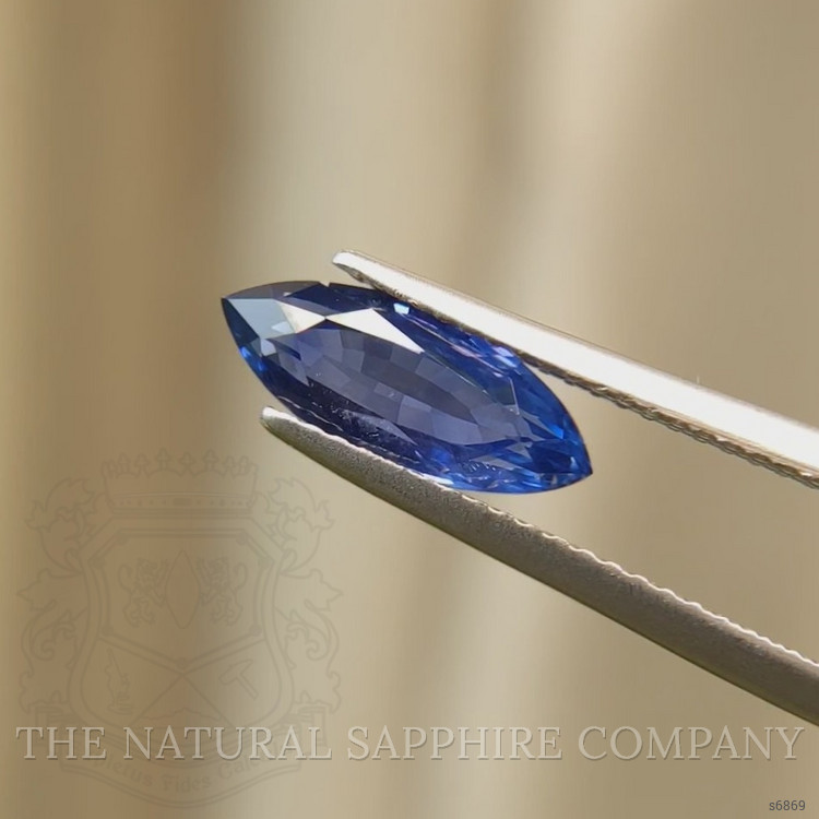 2.12 Ct. Blue Sapphire from Ceylon (Sri Lanka)
