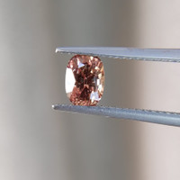 1.36 Ct. Orangish Brown Sapphire from Ceylon (Sri Lanka) Life Style