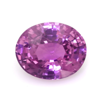 3.52 Ct. Purplish Pink Sapphire from Madagascar Video