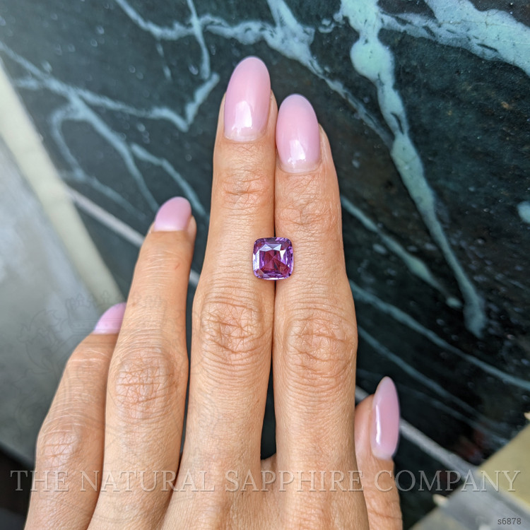 3.07 Ct. Purple Sapphire from Madagascar