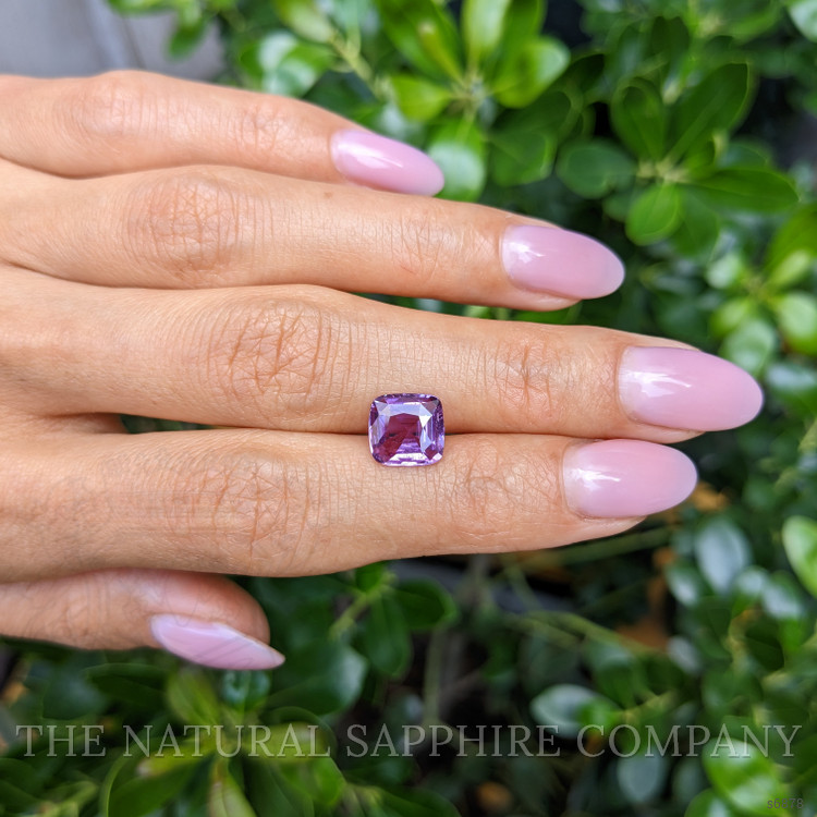 3.07 Ct. Purple Sapphire from Madagascar