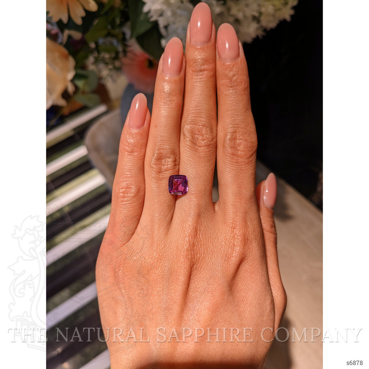 3.07 Ct. Purple Sapphire from Madagascar