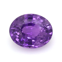 3.58 Ct. Violet Sapphire from Ceylon (Sri Lanka) Video