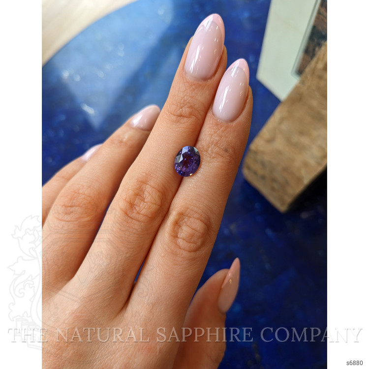 3.58 Ct. Color Change Sapphire from Ceylon (Sri Lanka)
