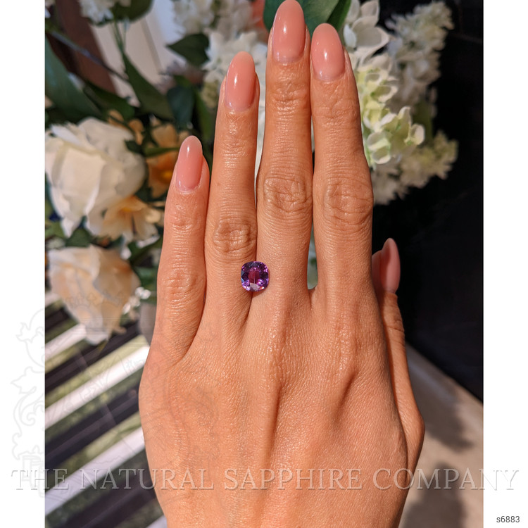 3.04 Ct. Purple Sapphire from Madagascar