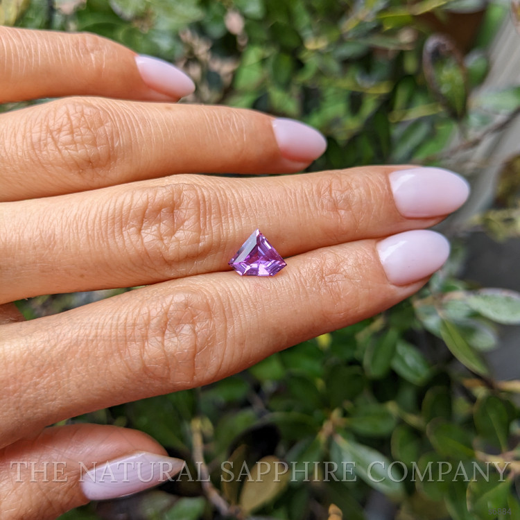 1.58 Ct. Pinkish Purple Sapphire from Ceylon (Sri Lanka)