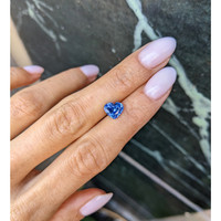 1.67 Ct. Blue Sapphire from Ceylon (Sri Lanka) Life Style