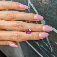3.13 Ct. Pink Sapphire from Madagascar Life Style