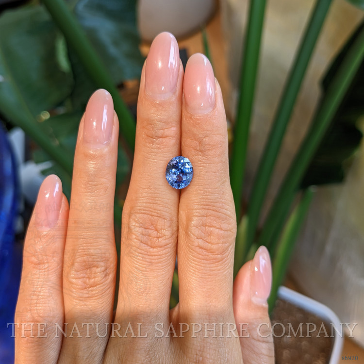 3.28 Ct. Blue Sapphire from Ceylon (Sri Lanka)