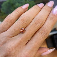 1.04 Ct. Padparadscha Sapphire from Ceylon (Sri Lanka) Life Style