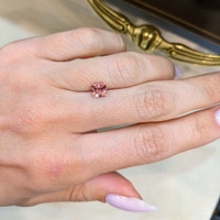 1.04 Ct. Padparadscha Sapphire from Ceylon (Sri Lanka) Life Style