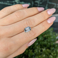 2.00 Ct. Bluish Green Sapphire from Ceylon (Sri Lanka) Life Style