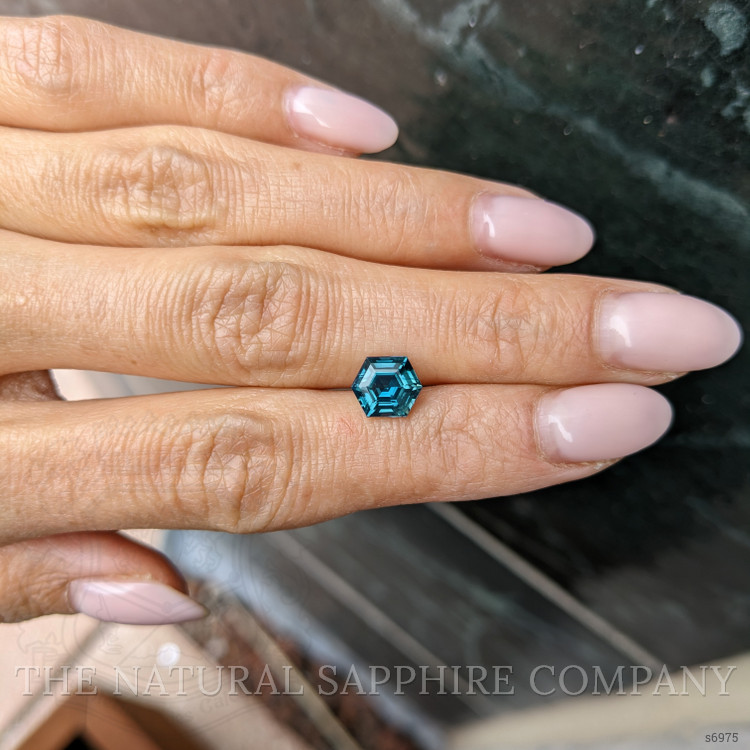 2.26 Ct. Bluish Green Sapphire from Ceylon (Sri Lanka)