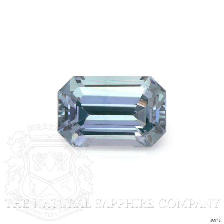 2.32 Ct. Greyish Blue Sapphire from Ceylon (Sri Lanka)