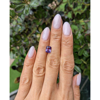 2.34 Ct. Purple Sapphire from Ceylon (Sri Lanka) Life Style