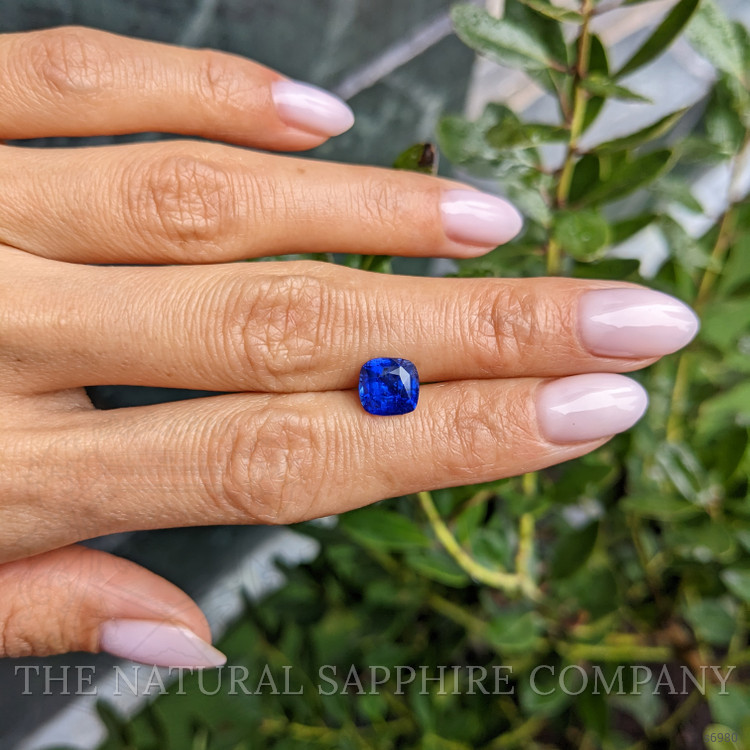 2.54 Ct. Blue Sapphire from Ceylon (Sri Lanka)
