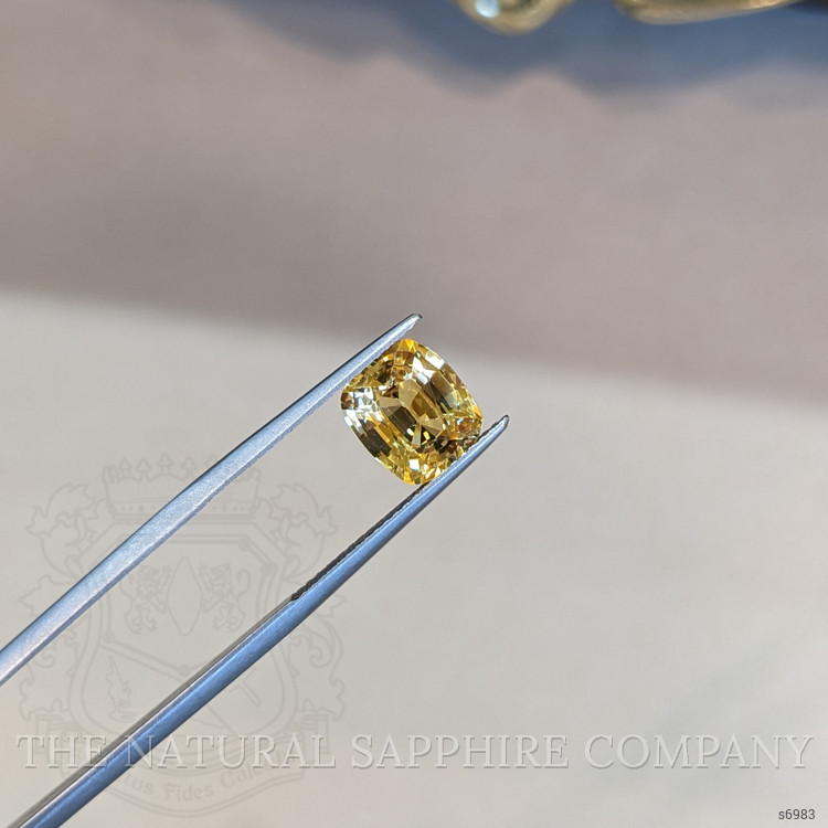 3.12 Ct. Yellow Sapphire from Ceylon (Sri Lanka)