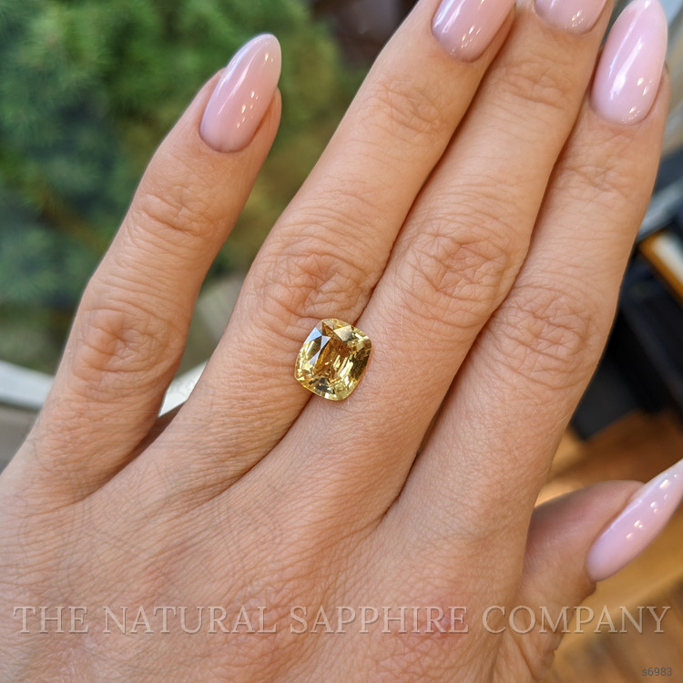 3.12 Ct. Yellow Sapphire from Ceylon (Sri Lanka)