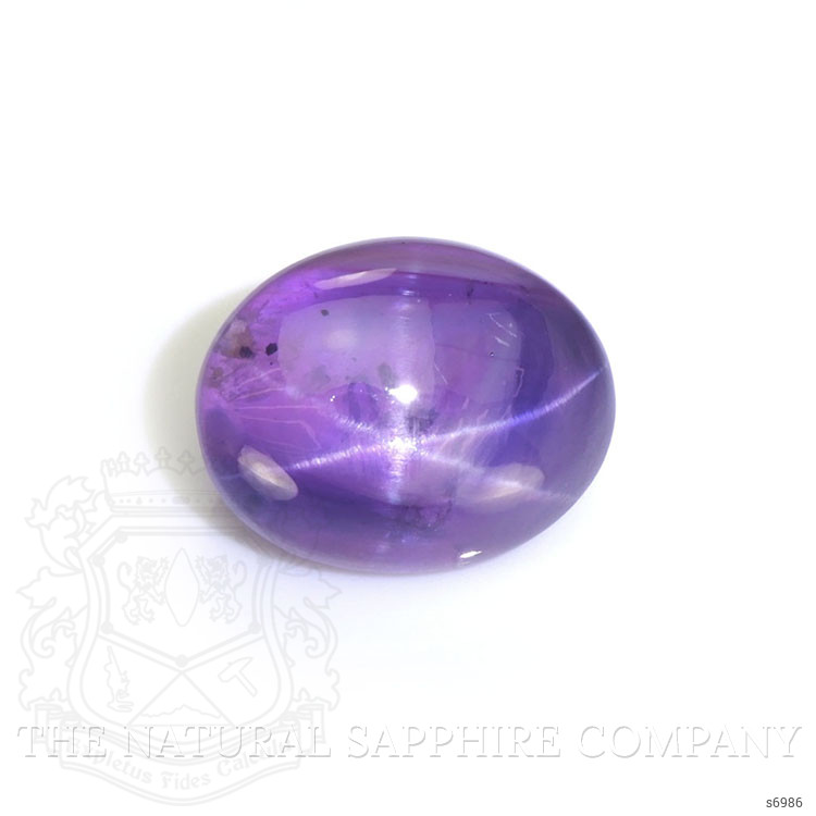 3.92 Ct. Purple Star Sapphire from Ceylon (Sri Lanka)